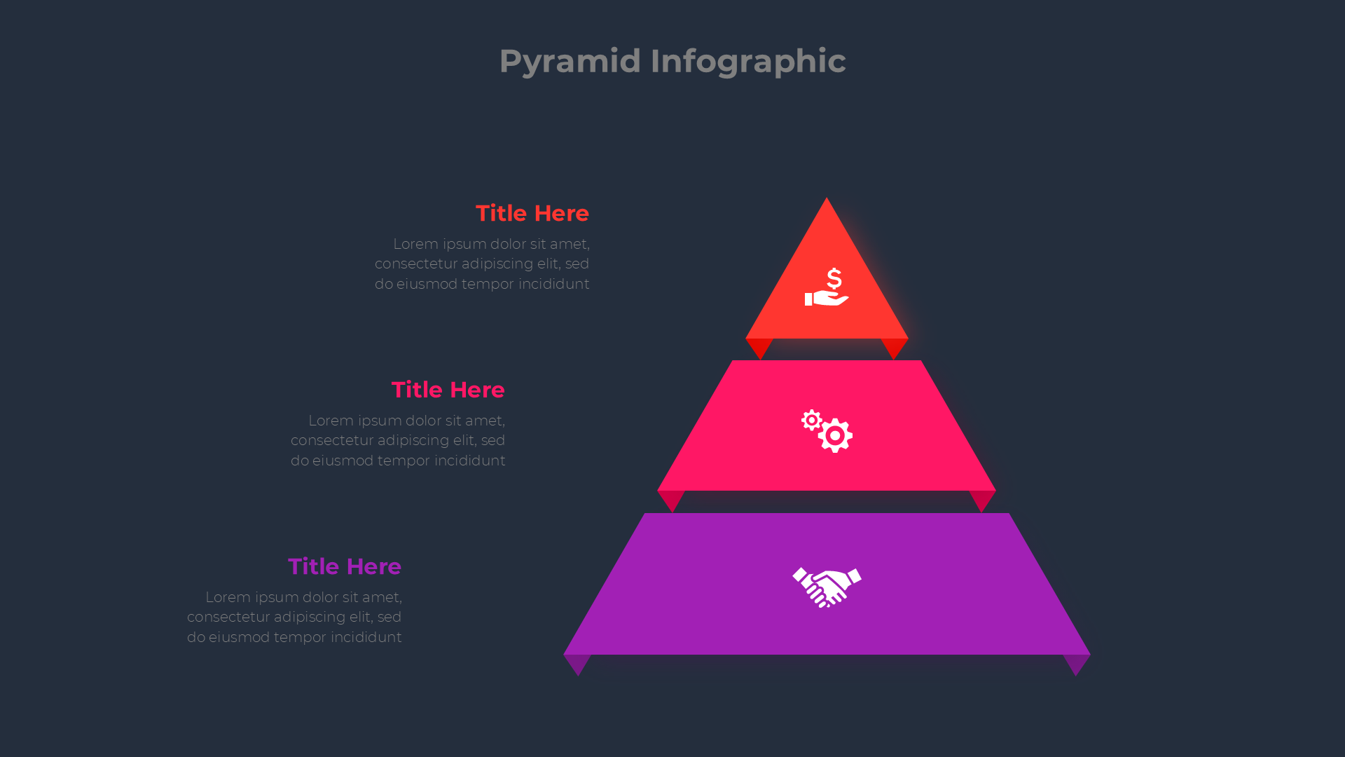 Infographics[dark] slide 2